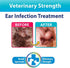 Curaseb Dog Ear Infection Treatment - Stops Infections, Inflammation & Itchiness, Veterinary Strength, 8oz