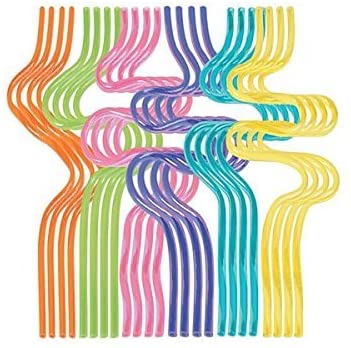 Mega Pack Krazy Straw, Assorted Colors, 72-Count Value Pack