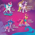 My Little Pony: A New Generation Movie Crystal Adventure Sunny Starscout - 3-Inch Orange Pony Toy, Surprise Accessories, Bracelet (Accessory Colors May Vary)