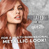 Got2b Metallic Permanent Hair Color, M97 Gilded Rose, 1 Count