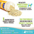 Raw Paws Boost Flavor & Nutrition Pet Food Topper, Sweet Potato, 2.7-oz - Made in USA - Dog Food Toppers Grain Free - Natural Pet Food Flavoring - Cat Food Seasoning - Vegan Meal Enhancer Sprinkles