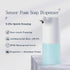PROMUN Premium Touchless Electric Foam Soap Dispenser, Automatic Hand Sanitizer Dispenser with Infrared Motion Sensor Hands, Battery Operated Ideal for Kitchen or Bathroom Use (White)