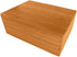 Wood Stash Box with Rolling Tray - Wood Stash Box w/Storage - Rolling Tray Stash Box - Premium Quality Dovetail Design Discrete Wooden Stash Boxes (Natural)