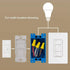 Lutron Caseta Wireless Wallplate Bracket for Pico Remote, PICO-WBX-ADAPT, Translucent