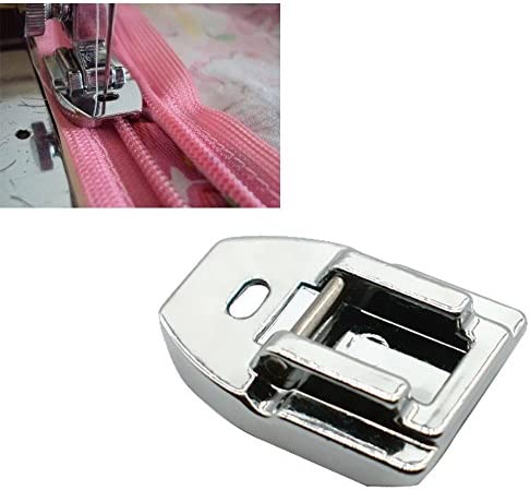 3pcs Style Concealed Invisible Zipper Sewing Machine Presser Foot for All Low Shank Snap-On Singer*, Brother, Babylock, Euro-Pro, Janome, White, Juki, New Home, Simplicity, Elna by LNKA