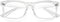 COASION Clear Glasses for Women Men Square Frame Fake Non-prescription Eyeglasses
