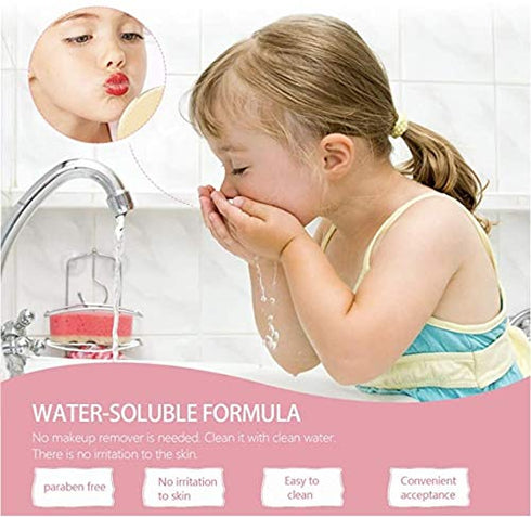 Expressions -7pc Flavored Shimmer Lip Gloss for Girls, Kids Lip Gloss Set .Moisturizing Shimmer Lipgloss Party Shinning and Long Lasting Waterproof Colorful Lip Gloss For Women and Girls