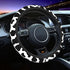 Cow Print Steering Wheel Cover Non-Slip Elastic Universal Accessories Fit Suvs Vans Sedans Cars Trucks Decor