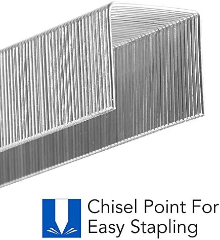 Swingline Staples, Heavy Duty, 1/2" Length, 90 Sheet Capacity, 100/Strip, 1000/Box, 1 Pack (35312), Silver
