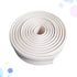 Vosarea Home Decoration Modelling Crown Mouldings Trim Flexible Molding Ceiling Border Line Interior Decoration Wall Edge Protector, Off White, Length 5M/196.85Inch, Width 3cm/1.18Inch