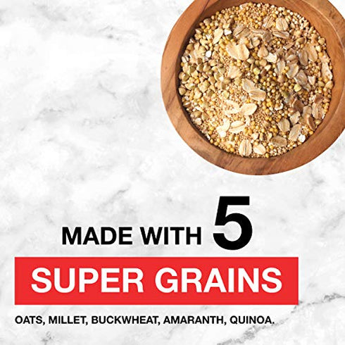 KIND Healthy Grains Clusters, Dark Chocolate Granola, Healthy Snacks, Gluten Free, 10g Protein, 1 Count