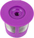 Brew Addicts 4 Reusable K-Cups Filter - for Keurig 1.0 Brewers, Eco-Friendly Universal Fit Refillable Single Cup Coffee Filters, Stainless steel Mesh Filter, Purple