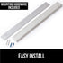 Gorilla Grip Premium Magnetic Knife Strip, 16 Inch Bar, Rust Resistant Stainless Steel, Organize, Store Knives on Magnet Bar Securely, Easy Install Wall Mounted Holder, Kitchen and Workspace Versatile