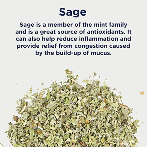 Organic Lung Health Loose Leaf Tea - 2oz Bag (Approx. 30 Servings) | Full Leaf Tea Co.