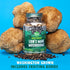 MAJU Organic Lions Mane Mushroom Capsules 90ct, Fruiting Bodies Steam Extract, Organic Mushrooms w/ Black Pepper Extract, Hericium Erinaceus