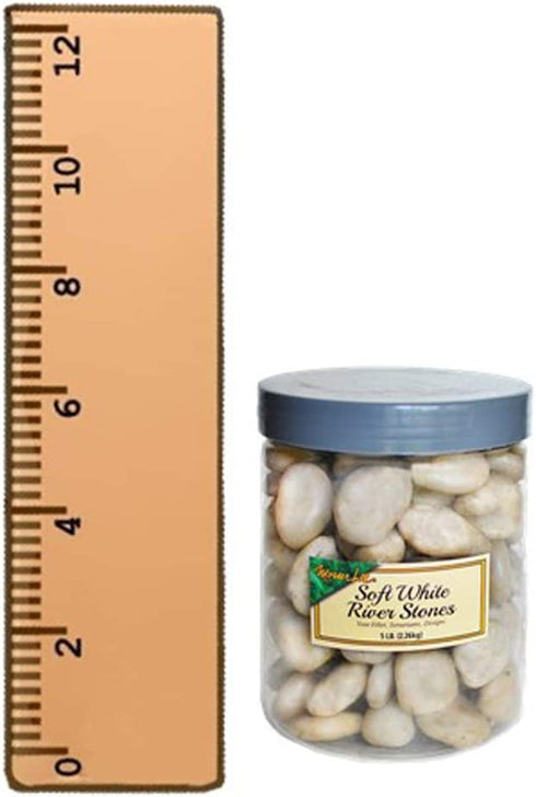 Mosser Lee White ML2161 Soft River Stones, 5 lb
