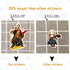 GTOTd Dungeons and Dragons Stickers?20 pcs?Large Size?Gifts Games DND Merch Party Supplies Decor Decals Vinyls for Suitcase Laptop Waterbottle Phone Teens Girls