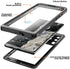 ANTSHARE for Samsung Galaxy S20 Ultra Case Waterproof, Built in Screen Protector 360° Full Body Heavy Duty Protective Shockproof IP68 Underwater Case for Samsung Galaxy S20 Ultra 6.9inch Black/Clear