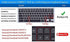 Keyboard Cover for Samsung Chromebook Plus V2 12.2"/ Samsung Chromebook 4+ 15.6" XE350XBA-K01US XE350XBA-K03US XE350XBA-K05US/Chromebook 4 11.6" XE310XBA-K01US XE310XBA-K02US, Gradual Blue
