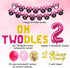 Cartoon Mouse Theme 2nd Birthday Decorations for Girls, Oh Twodles Number 2 Foil Balloon, Happy Birthday Banner and Cartoon Mouse Theme Cake Topper for Mouse Second Birthday Party Supplies