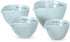 Portmeirion Sophie Conran Collection - (4) Measuring Cups (Celadon) - Dishwasher, Microwave, Freezer and Oven Safe - Made in England