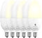 6 Pack Bluex Dusk to Dawn LED Bulbs, 6W E12 Base Light Bulb - 65W Equivalent – 3000K WarmLight White - Smart Light Sensor Candelabra Bulb, Home Security Indoor, Outdoor, Driveway, Yard, Porch Lighting