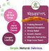Nature Gnaws Tendons for Dogs - Premium Natural Beef Sticks - Simple Single Ingredient Tasty Dog Chew Treats - Rawhide Free - 4-5 Inch (5 Count)