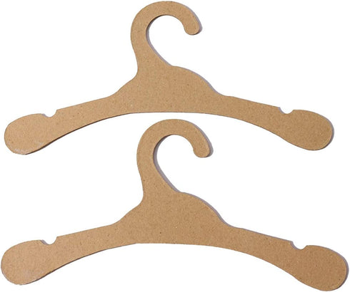 Goaup Baby Cardboard Hangers, Eco Friendly Recycled Paper Clothes Hanger for Kids Childrens (20 Pack)