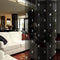 String Curtains Black Beads Curtain Doorway Tassel Curtain Thread Fringe Crystal Door String Curtain Beads Room Divider Curtain Window Panel for Home Decoration (3.28 X 6.56 ft)