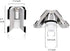Champagne Sealer Stopper, BGMAX 3 Pack Stainless Steel Sparkling Wine Bottle Plug Sealer Set with a Longer Sealing Plug, Gifts Accessories for Champagne