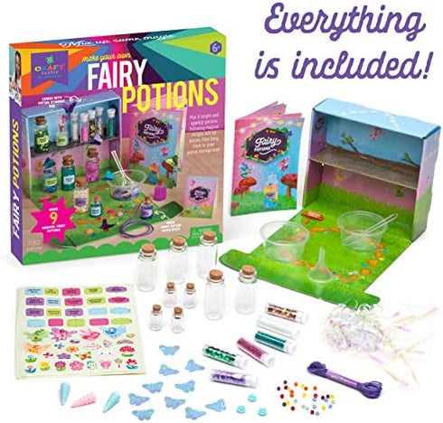 Craft-tastic – Fairy Potions Craft Kit – Make 9 Magical Fairy Potions