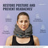 Cervical Neck Traction Device and Neck Brace by BRANFIT, Adjustable Neck Support and Neck Stretcher for Spine Alignment and Neck Pain Relief, USA Design (Single Neck Brace)