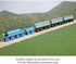 Orbrium Toys 3 Pcs Large Wooden Railway Express Coach Cars, Fits Thomas The Tank Engine, Brio, Chuggington Wooden Train