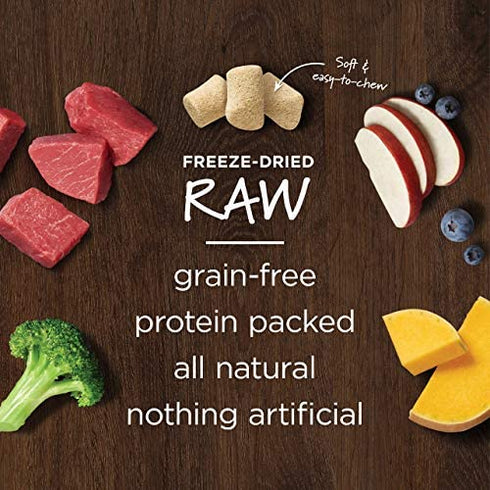 Instinct Raw Boost Mixers Freeze Dried Raw Dog Food Topper, Grain Free Freeze Dried Dog Food Topper