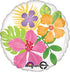 Moana Party Supplies 2nd Birthday Balloon Bouquet Decorations - Pink Number 2