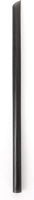 Houseables Boba Straws, Smoothie Straw, Extra Wide & Fat, Black, 100 Pack, 10.5 Inch Long, 0.5" Diameter, Large Jumbo, Polypropylene Plastic, BPA Free, Reuseable for Milkshakes, Tea