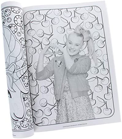 Activity Books JoJo Siwa Gigantic 192 Page Coloring Book with Door Hanger on Back