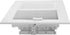 Accord ABSWWH2106 Sidewall/Ceiling Register with 2-Way Design, 10-Inch x 6-Inch(Duct Opening Measurements), White