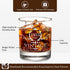 AOZITA 70th Birthday Gifts for Men Whiskey Glass- 70th Birthday Decorations for Men, Party Supplies - 70th Bday Gifts Ideas for Him, Dad, Husband, Friends - 11oz