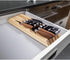 RedCall Kitchen Knife Holder for Drawer Solid Wood Universal Knife Block Without Knives,home & chef Knife Drawer Organizer Insert,Premium Under Cabinet Knife Storage (9 knife holder)