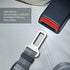 Seat Belt for Dogs with Elastic Bungee Buffer | Car Travel Accessories for Dogs Adjustible, Elastic (Grey)