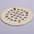 TRUSTMI 4-1/4 Inch Snap-in Shower Floor Drain Replacement Cover, Brushed Gold