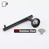 JQK Toilet Paper Holder Oil Rubbed Bronze, 5 Inch 304 Stainless Steel Tissue Paper Dispenser for Bathroom, Hold Mega Rolls Wall Mount, TPH100-ORB