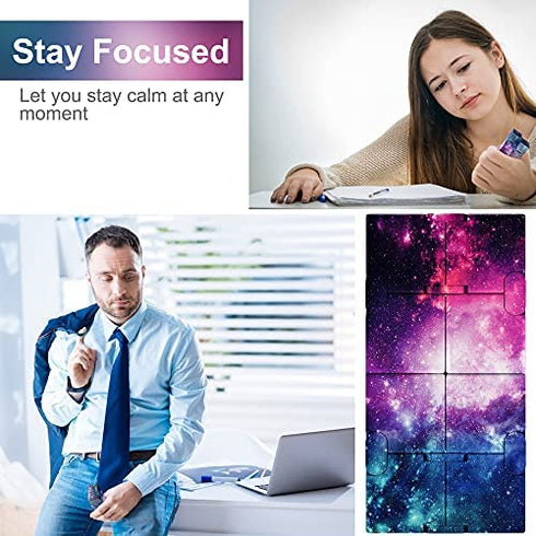ss shovan Infinity Cube Fidget Toy, Hand Killing Time Transform Cubes Magic Cubes for Stress, Anxiety Relief and Kill Time, Relaxing Hand-Held Fidget Toy