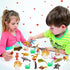 42pcs Plastic Ocean Animals Toys Small Realistic Mini Sea Creature Figure Toys Fake Under the Sea Creatures Bath Toys for Kids Toddlers Preschool Educational Favors Valentines Day Class Exchange Gifts