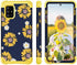 Fingic Compatible with Samsung Galaxy A71 5G Case Sunflower 3 in 1 Heavy Duty Protection Hybrid Hard PC Soft Silicone Rugged Bumper Full-Body Shockproof Protective Case for Galaxy A71 5G, Yellow
