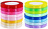 Supla 16 Colors 400 Yard Fabric Ribbon Silk Satin Roll Satin Ribbon Rolls in 2/5" Wide, 25 Yard/roll,16 Rolls,Satin Ribbon Fabric Ribbon Embellish Ribbon Ribbon for Bows Crafts Gifts Party Wedding