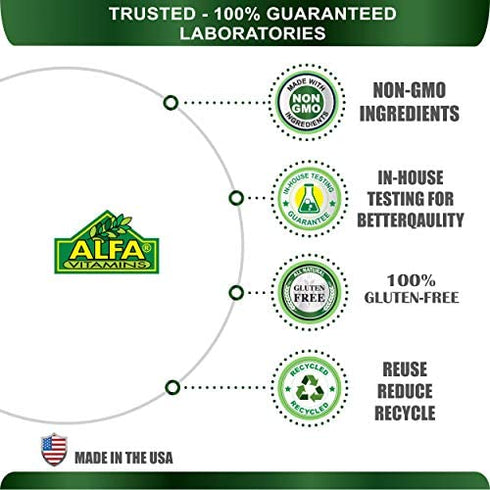 Alfa Vitamins Alfa 3-6-9 1000 Mg Nutrition Supplement, 100 Count