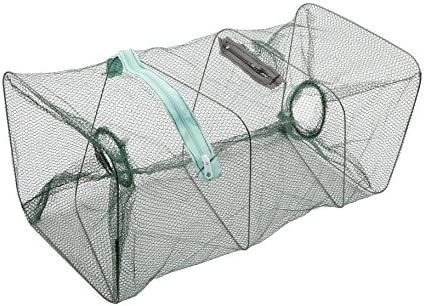 Saltwater Freshwater Fish Crayfish Crawdad Crab Lobster Prawn Trap Net