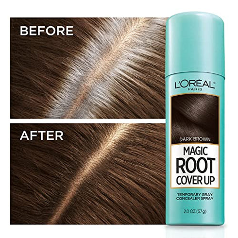 L'Oreal Paris Magic Root Cover Up Gray Concealer Spray Dark Blonde 2 oz.(Packaging May Vary)
